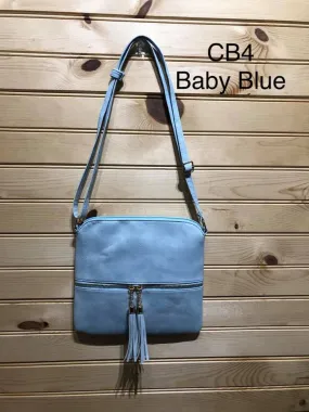 Cross Body Purse - Lt Blue