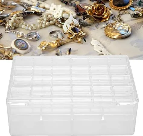 Crystal Acrylic 3 Layer Jewelry Organizer