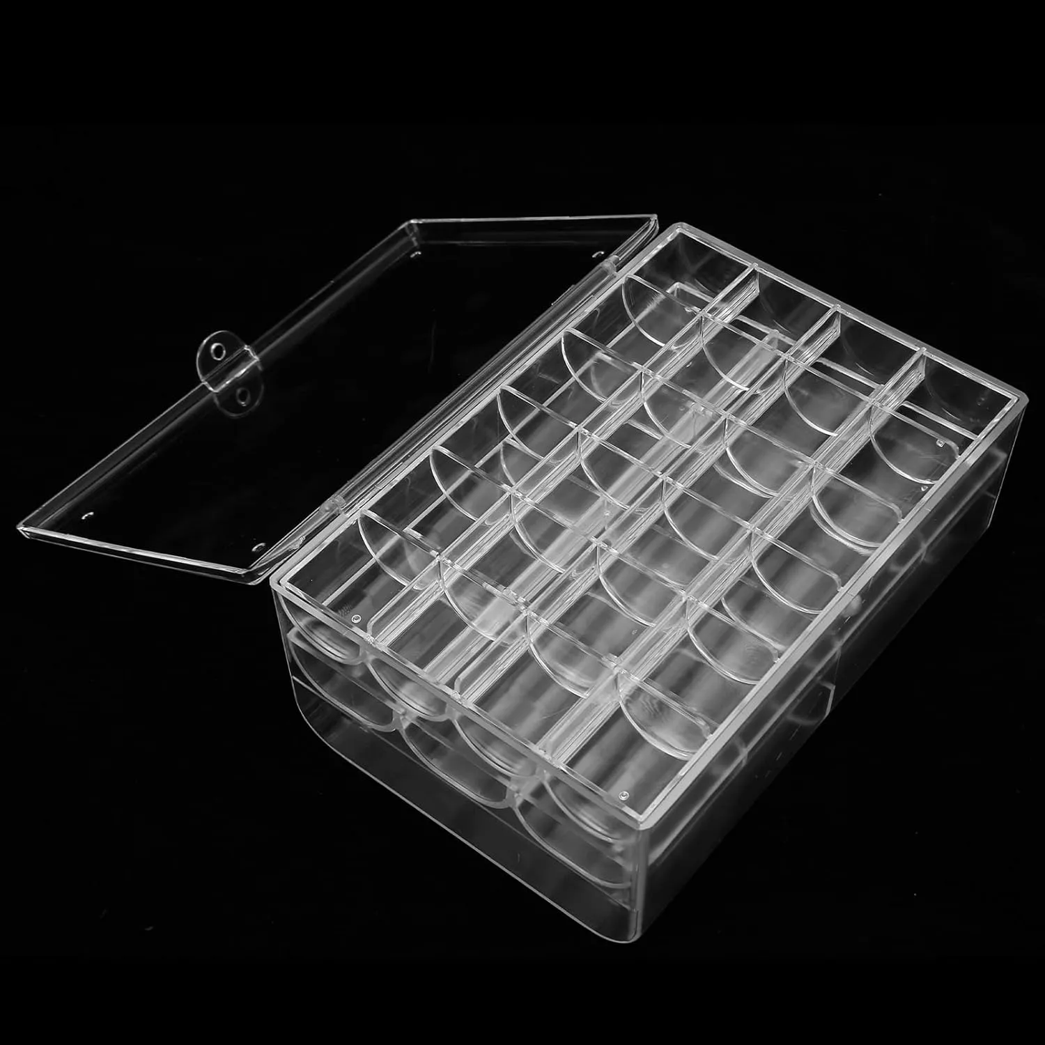 Crystal Acrylic 3 Layer Jewelry Organizer