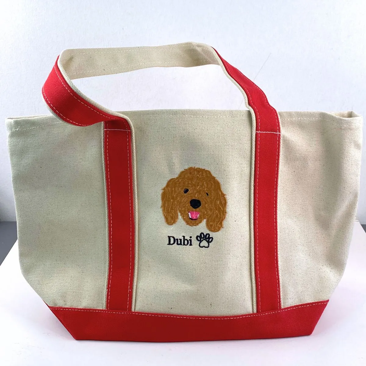 Custom Embroidered Tote Bag with Same Design (Pet)