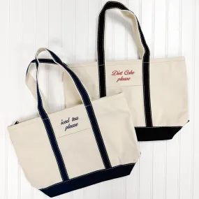 Custom Favorite Drink Tote Bag