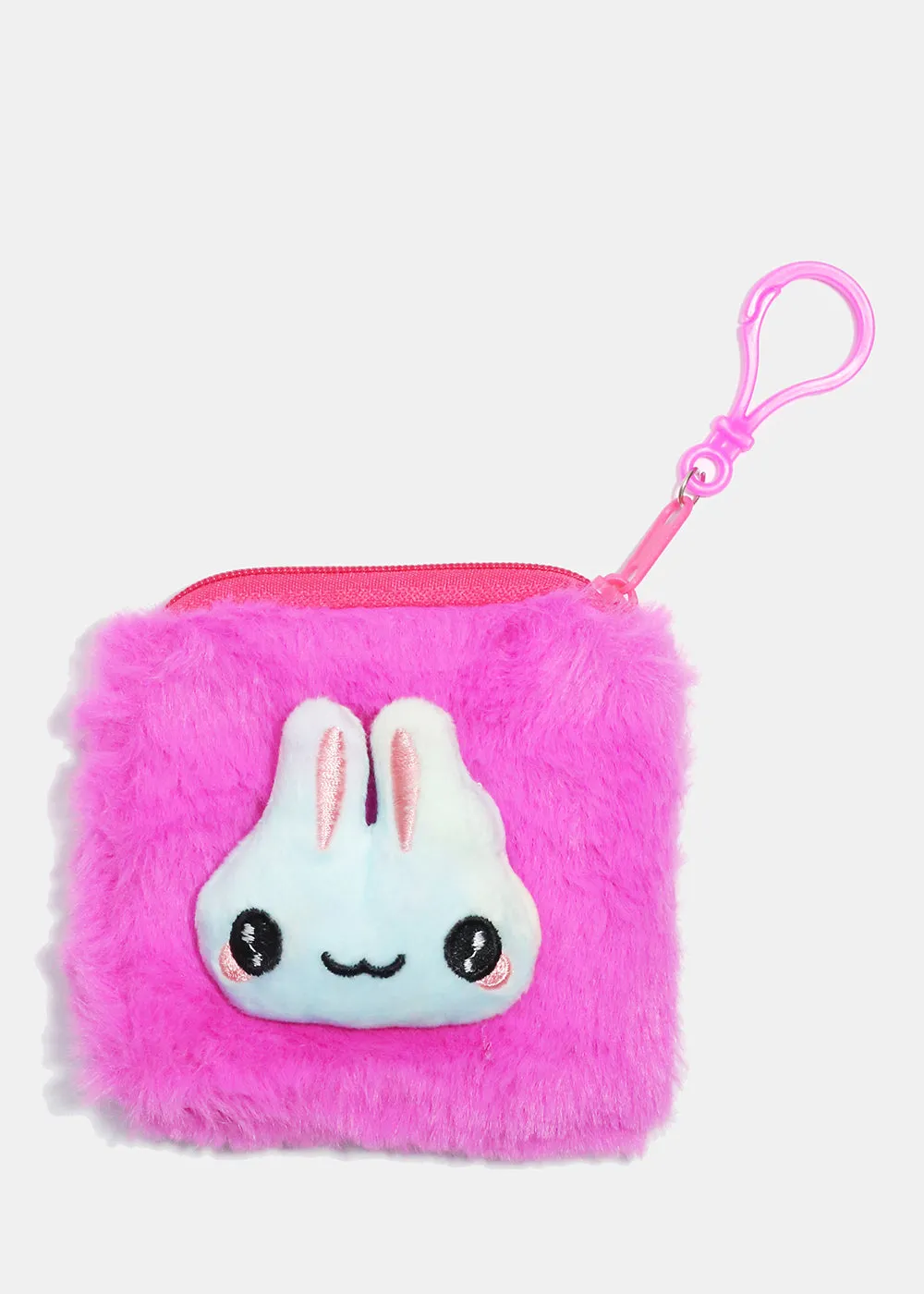 Cute Animan Fuzzy Coin Purse