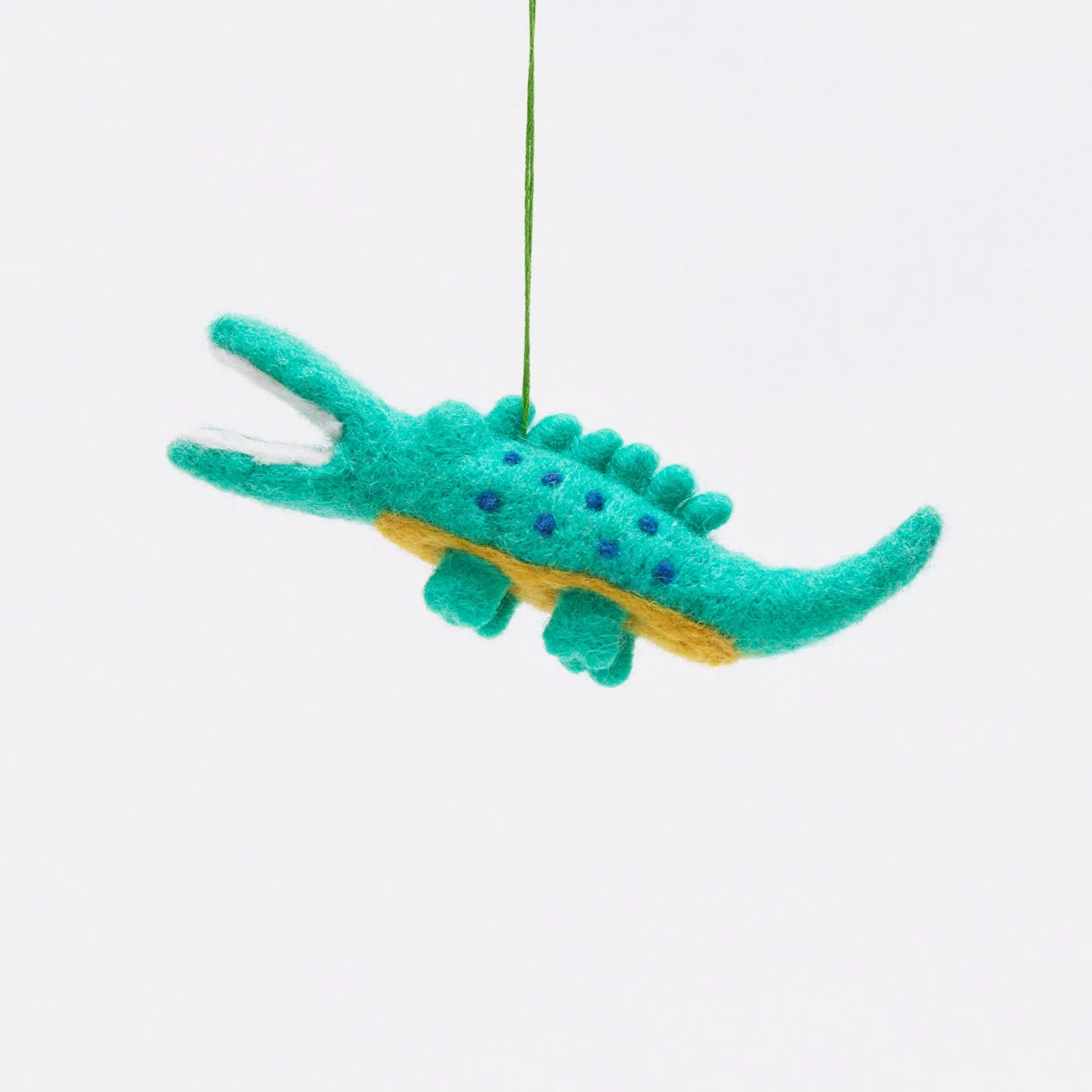 Cute Little Alligator Felt Ornament