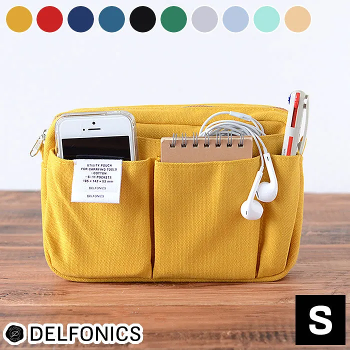 Delfonics Utility Pouch - Small Size / Sky Blue - , Delfonics Inner Carrying Bag S Size