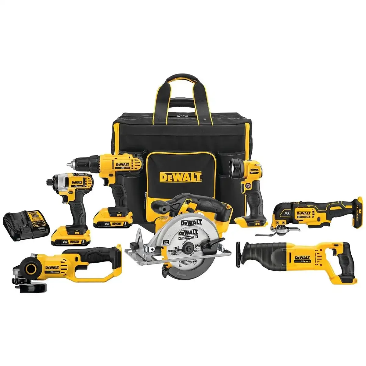 DeWalt 20V MAX Cordless 7-Tool Combo Kit