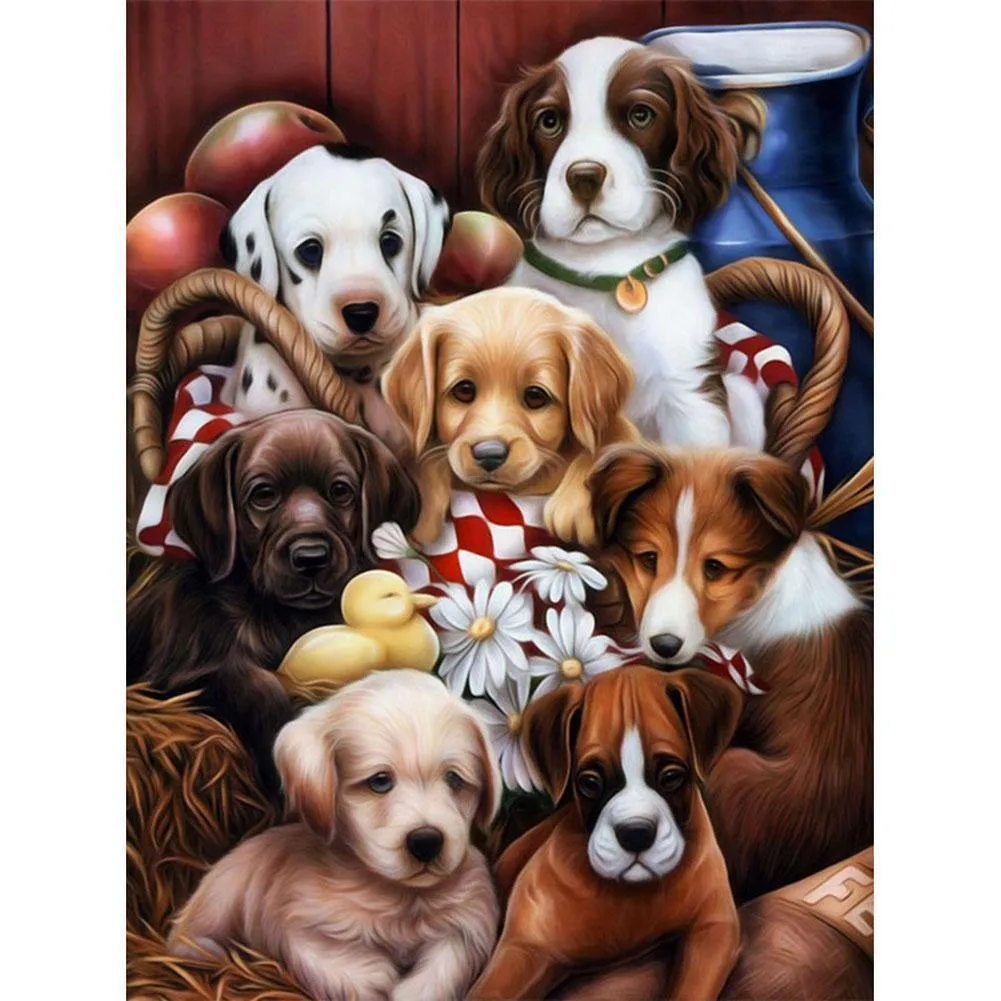 Dog DIY Full Drill Diamond Painting