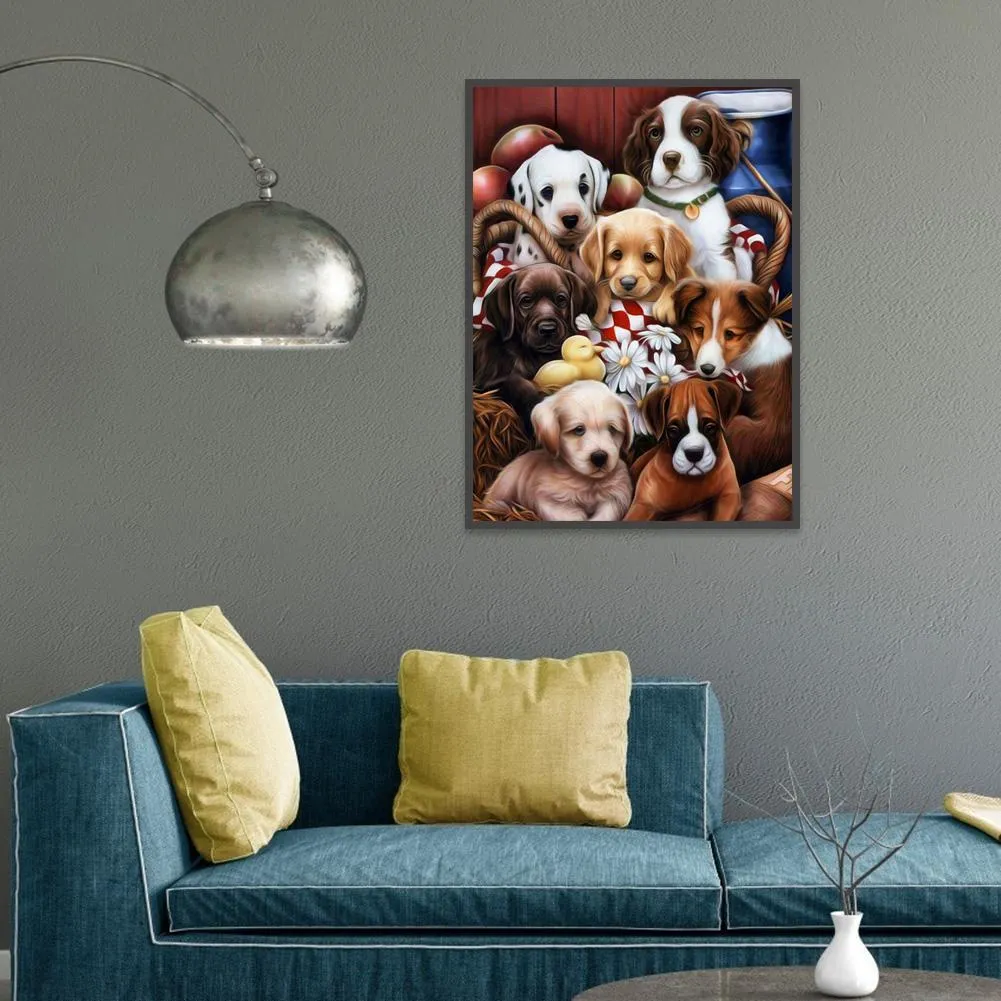 Dog DIY Full Drill Diamond Painting