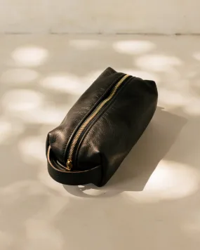 Dopp Kit in Leather - Medium