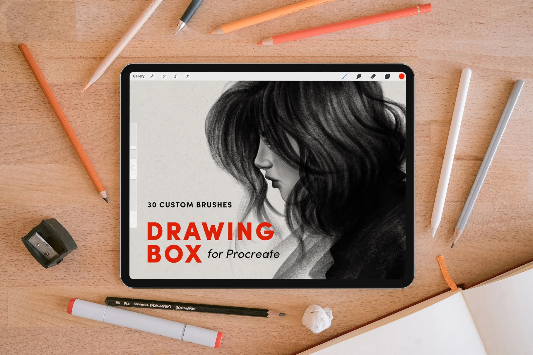 Drawing Box – Procreate Brushes