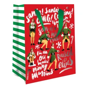 Elf Christmas Gift Bag