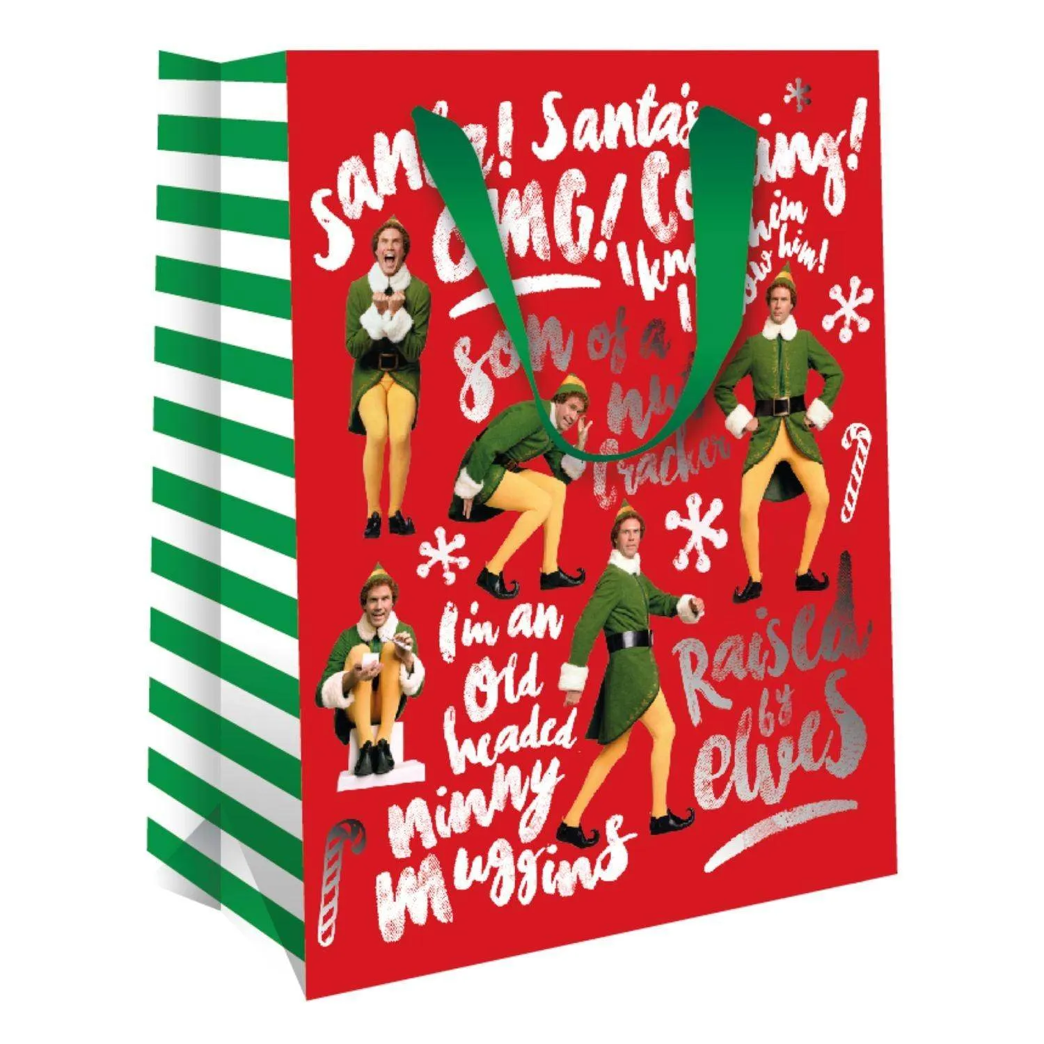 Elf Christmas Gift Bag