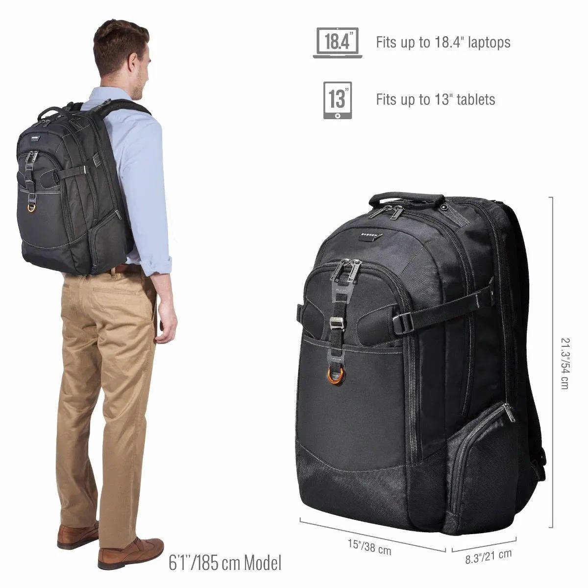 Everki Business 120 up to 18.4" Laptop Backpack