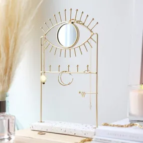 Eye Mirror and Jewelry Holder