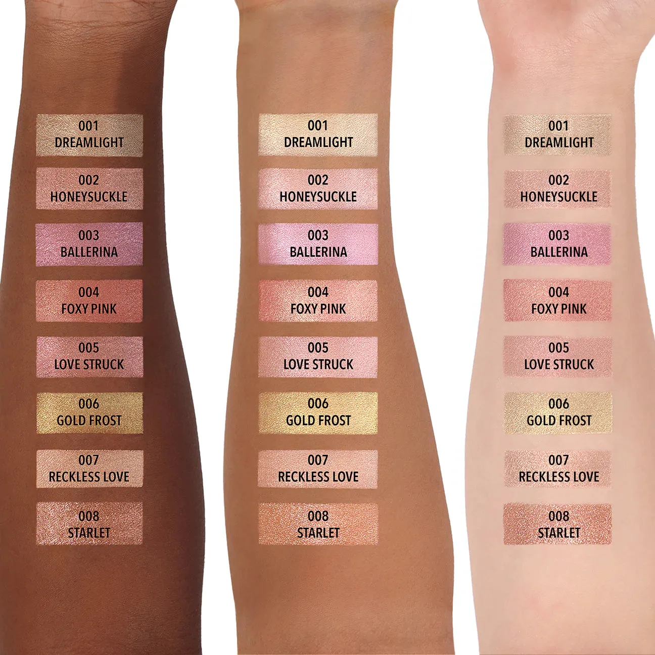 Face- Moira Dreamlight Highlighter - Starlet DHL008 (6pc bundle, $3.50 each)