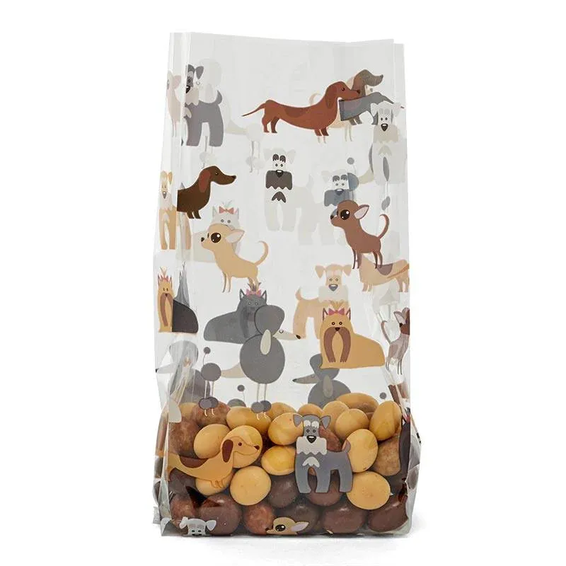 Fancy Dogs Decorative Cello Bag