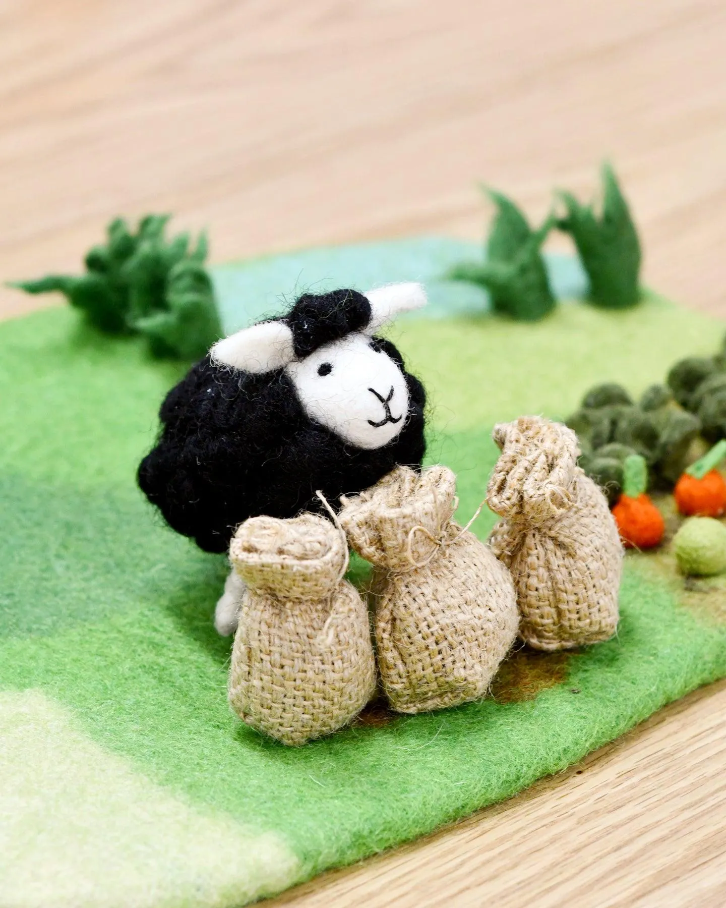 Felt Baa Baa Black Sheep Toy