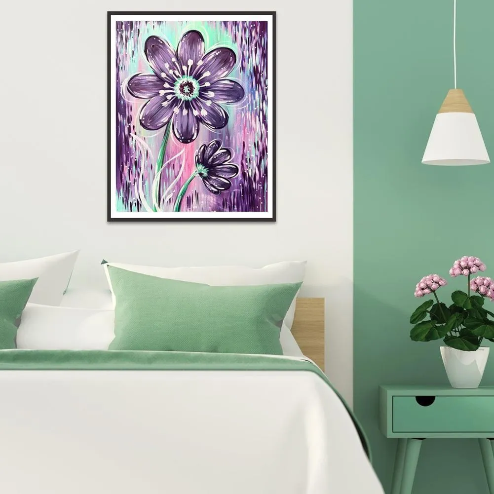 Flowers DIY Full Drill Diamond Painting