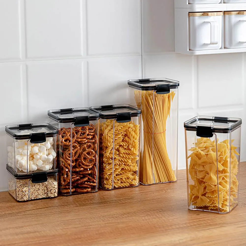 Food Storage Container Kitchen Refrigerator Storage Transparent Cans