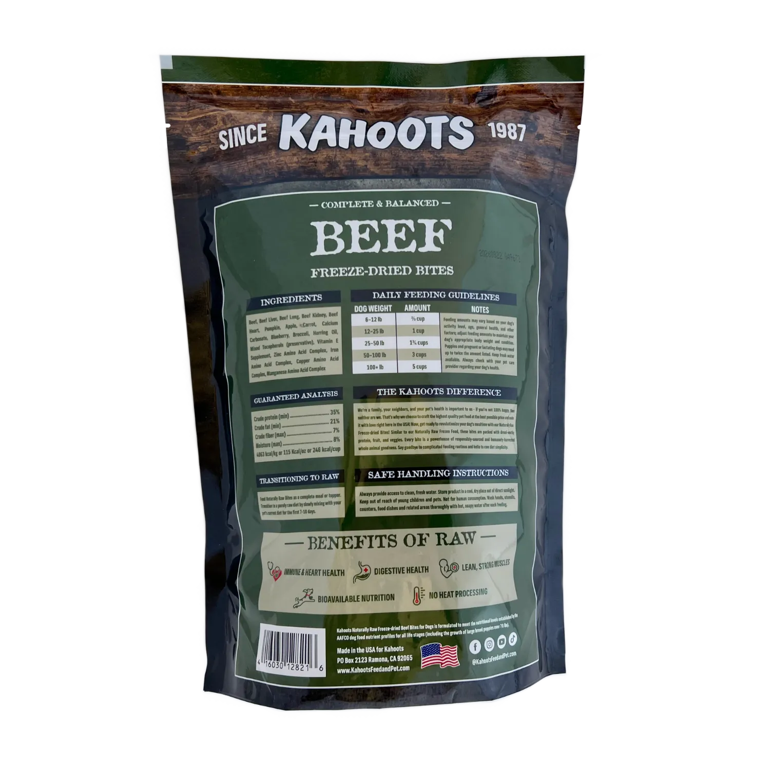 Freeze-dried Beef Bites