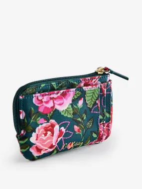 Green rose card and coin purse