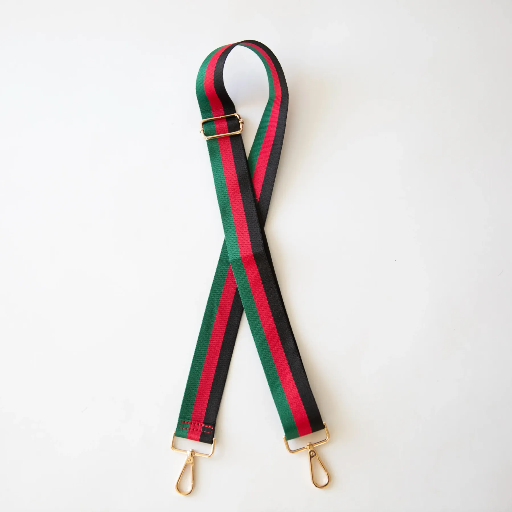 Guitar Style Bag and Camera Strap - Green/Red/Black