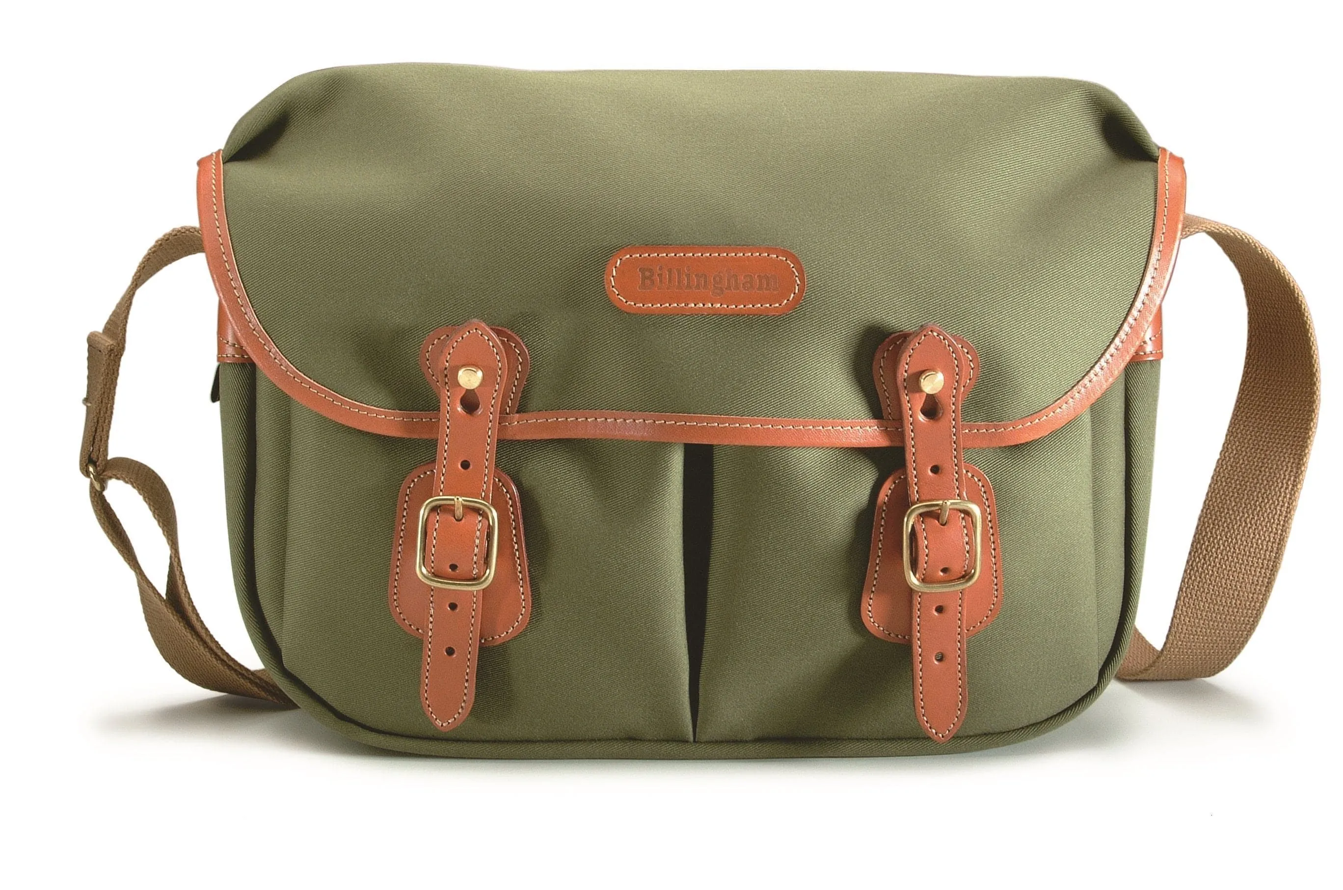 Hadley Original Camera Bag - Khaki Canvas / Tan Leather