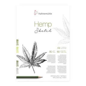 Hahnemuhle Hemp Sketch Natural Line 80gsm 8.3in x 11.7in A4, 80 Sheets