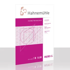 Hahnemuhle Isometric Paper Pad blue 80gsm, DIN A3, 50 Sheets