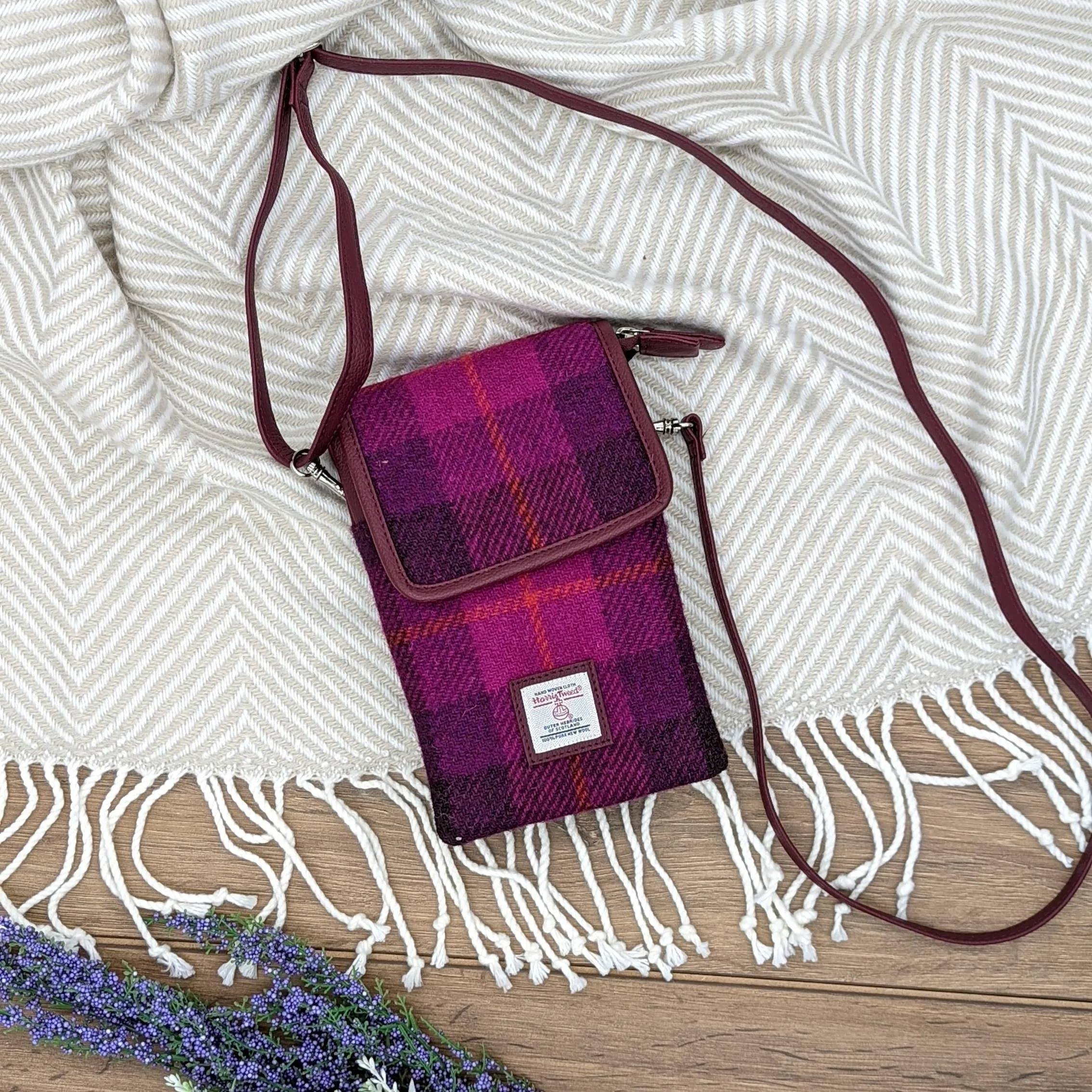 Harris Tweed Mini Crossbody Bag