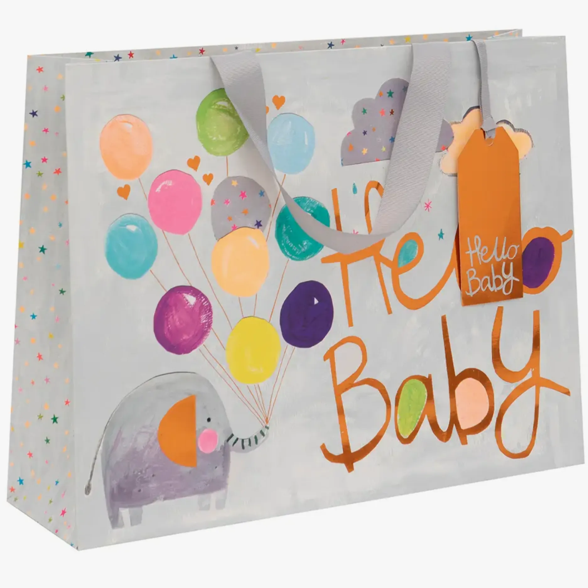 Hello Baby Large Gift Bag