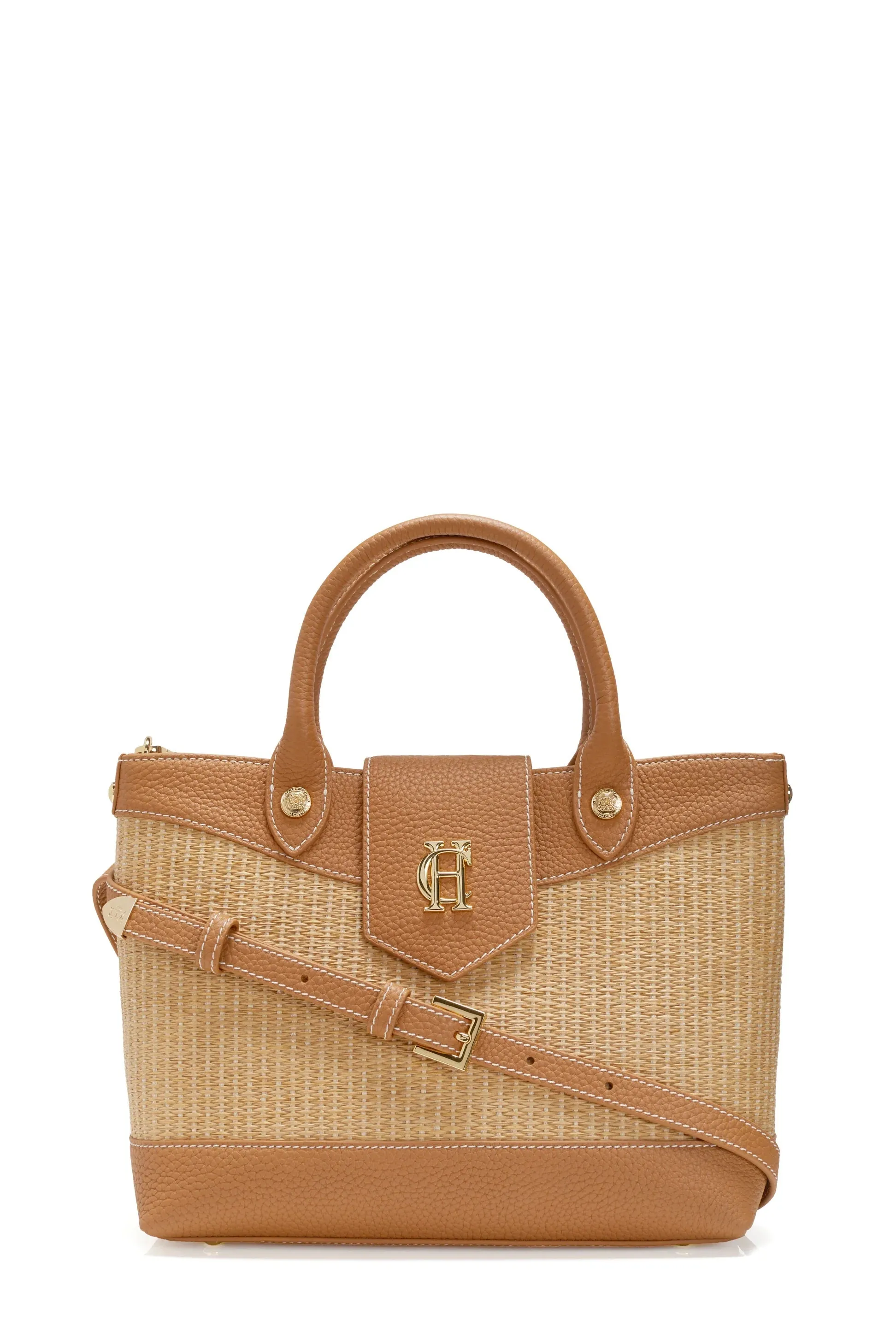 Holland Cooper Valencia Mini Tote Bag in Tan