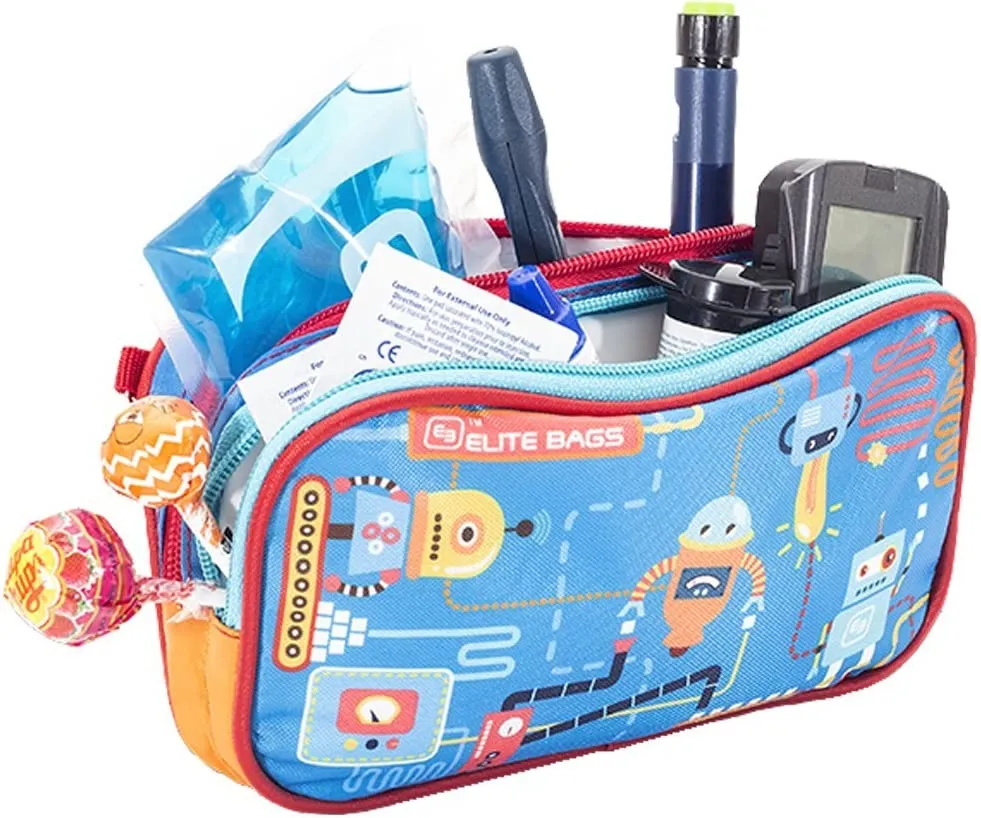 Insulin bag thermo-insulated for kids (Robot)