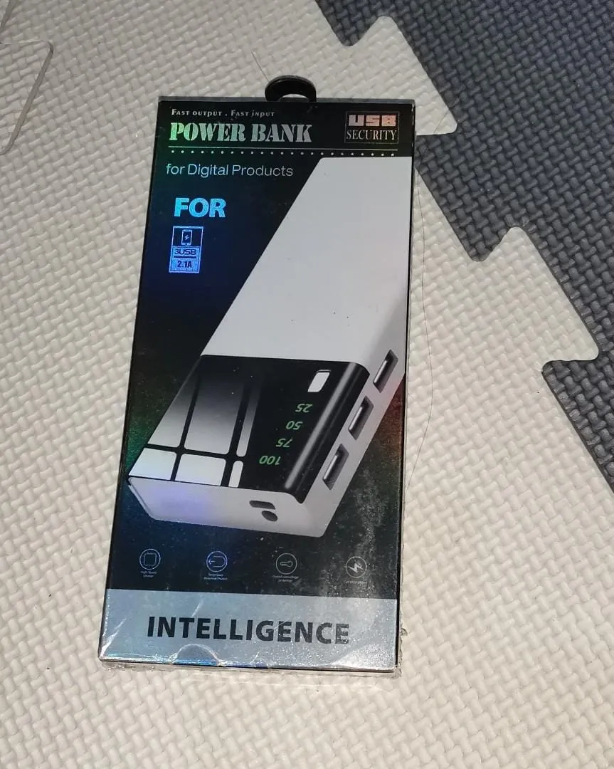 Intelligence power bank 20000 mAh