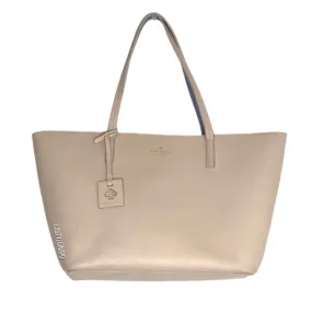 Kate Spade New York Large Tote Bag Leather Tan  ♠️