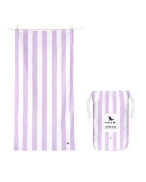 Large Quick Dry Towel - Lombok Lilac