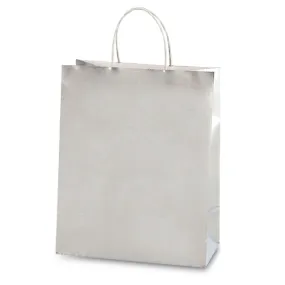 Large Silver Gift Bag