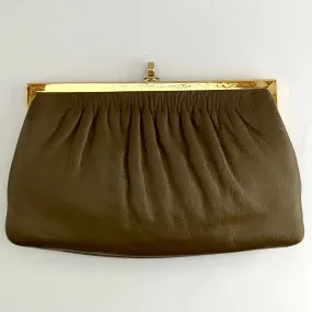 Late 50s/ Early 60s Etra Leather Clutch