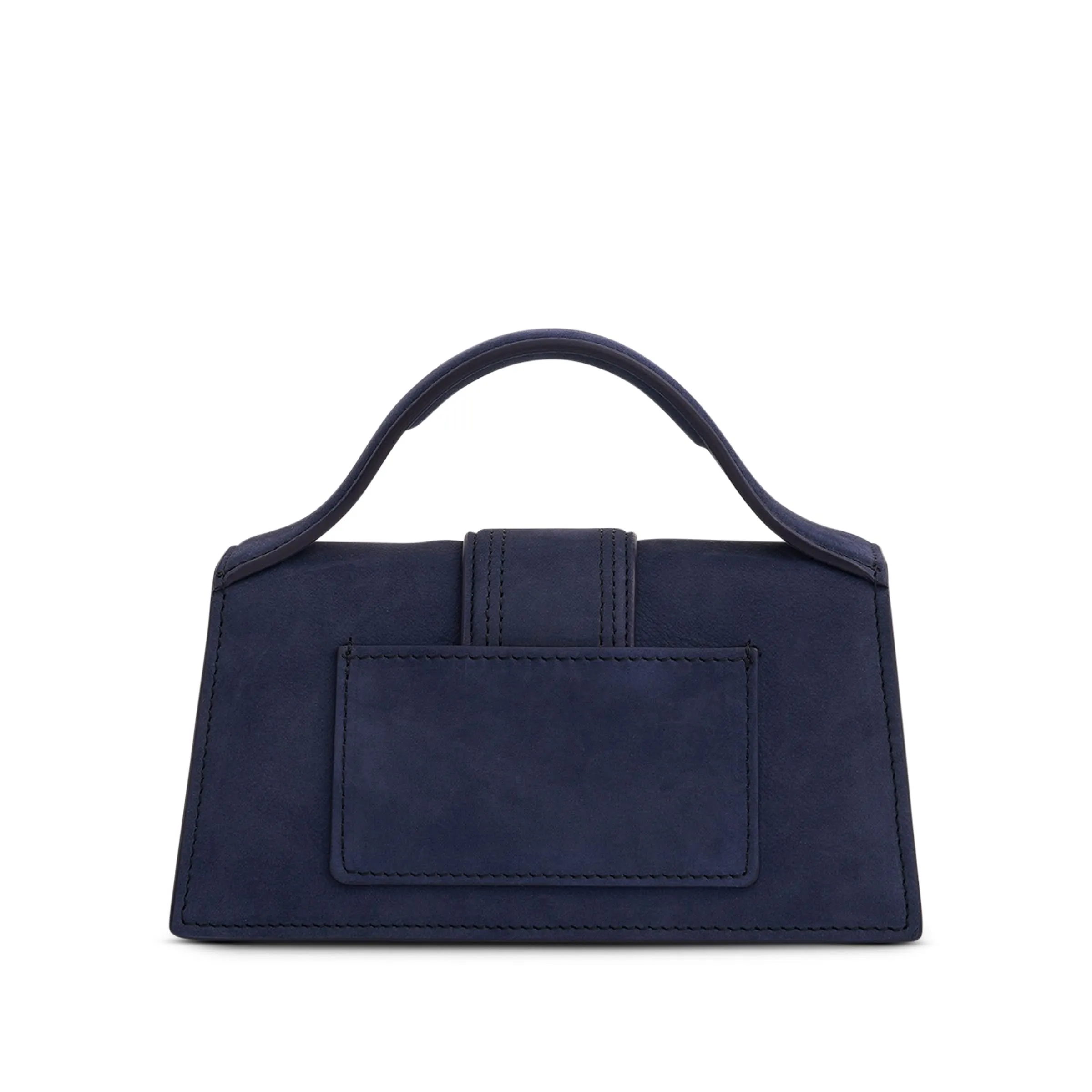 Le Bambino Mini Leather Bag in Dark Navy