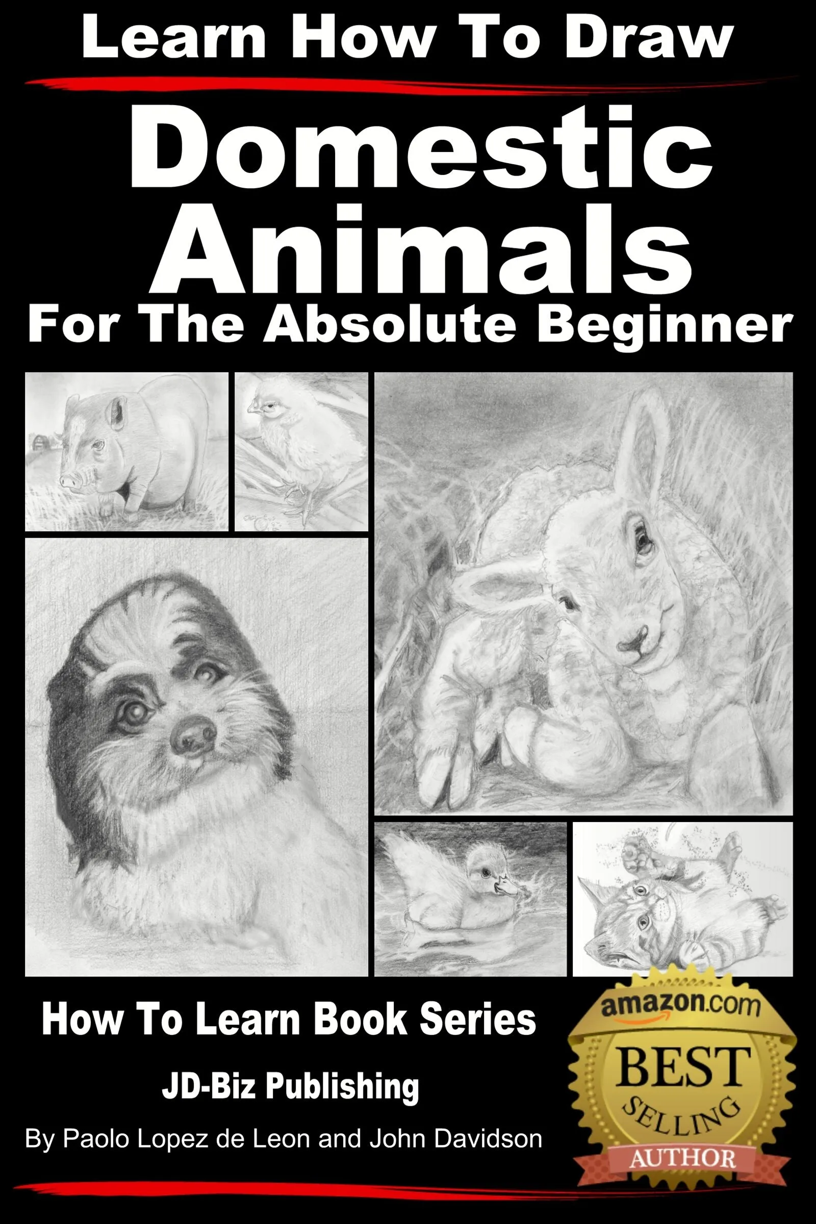 Learn How to Draw Portraits of Domestic Animals in Pencil For the Absolute Beginner