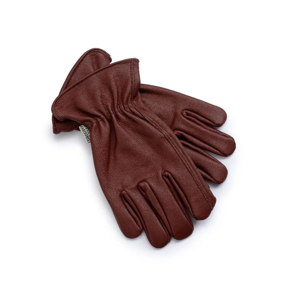 Leather Gardening Gloves - Cognac