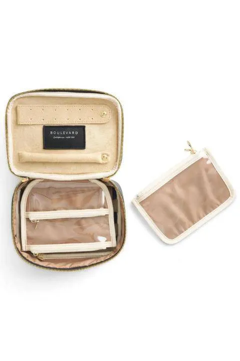 Leather Jewelry Travel Case