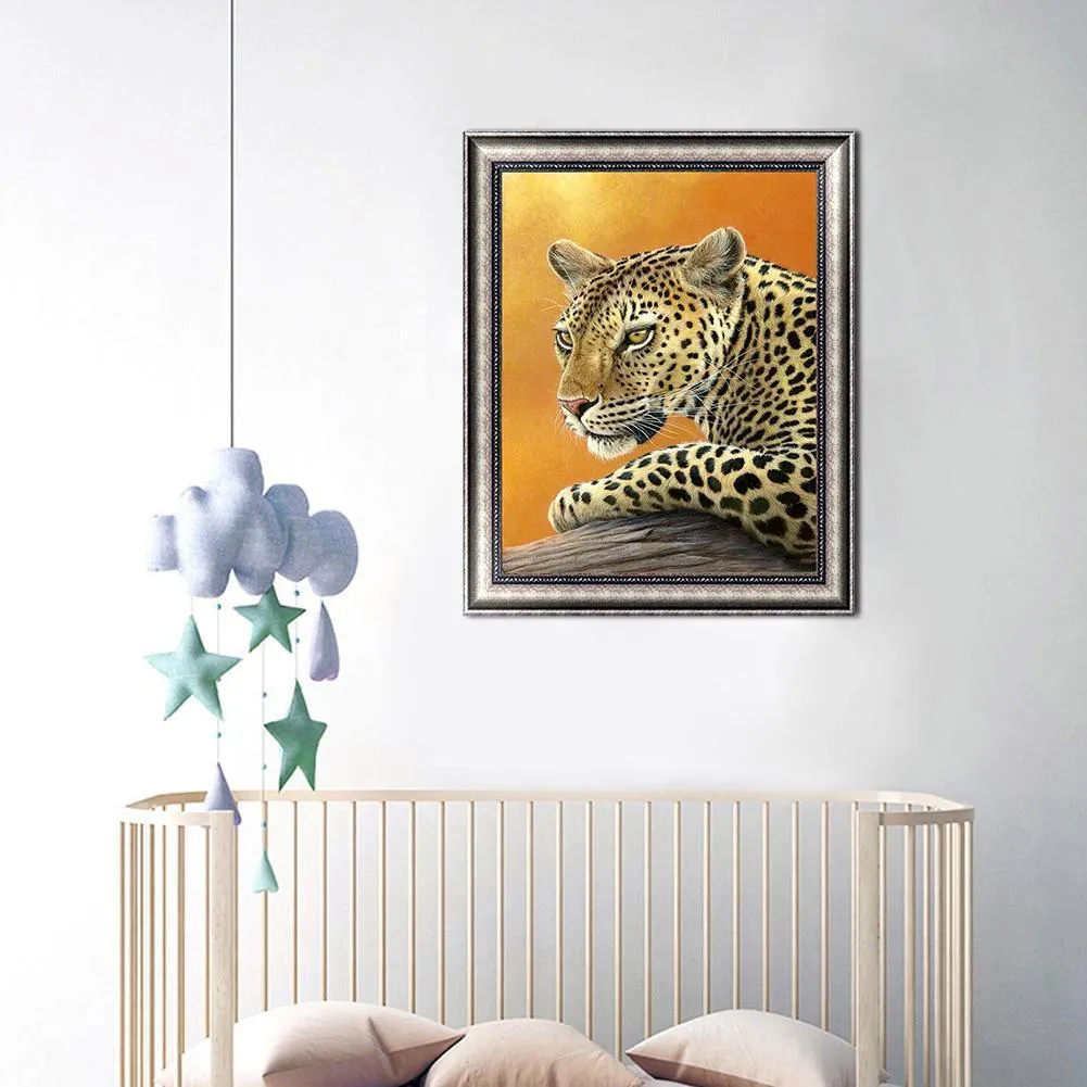 Leopard Animal 5D DIY Full Drill Diamond Painting