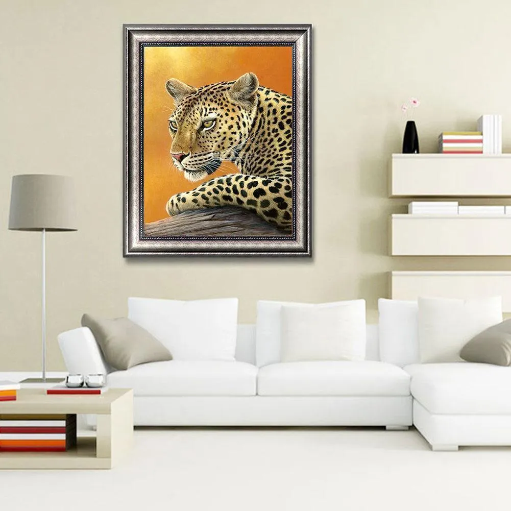 Leopard Animal 5D DIY Full Drill Diamond Painting