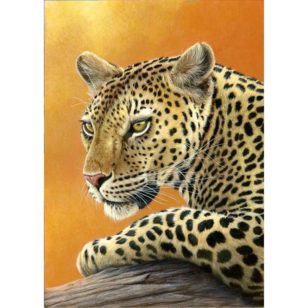 Leopard Animal 5D DIY Full Drill Diamond Painting