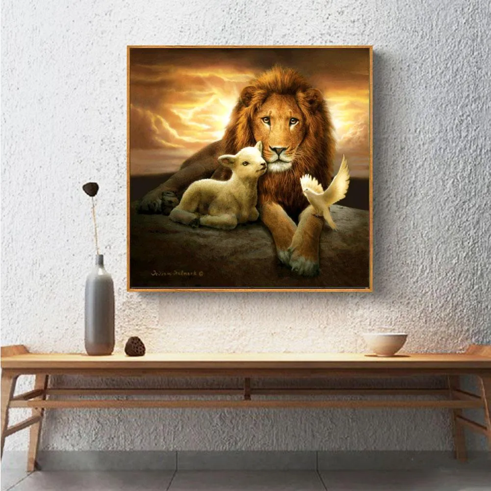 Lion Full  Drill DIY Diamond Painting