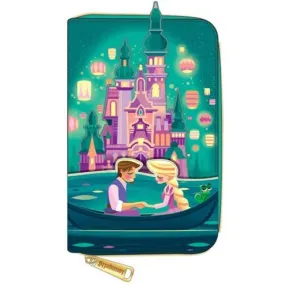 Loungefly Tangled - Castle Zip Purse