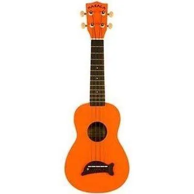 Makala Dolphin Soprano Ukulele Orange Burst