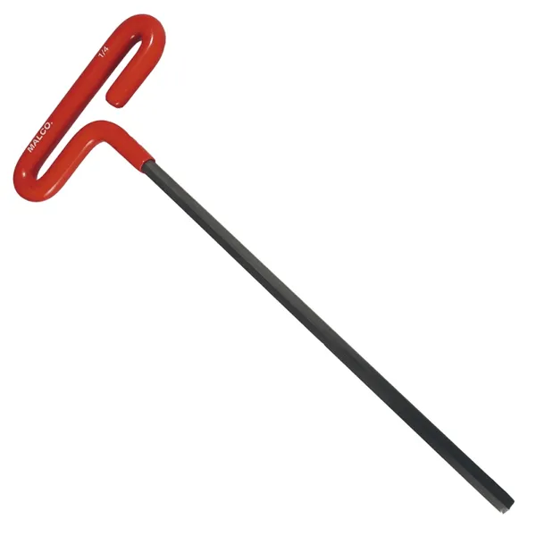 Malco WT9316G 3/16" T-Hex Key (9" Long)