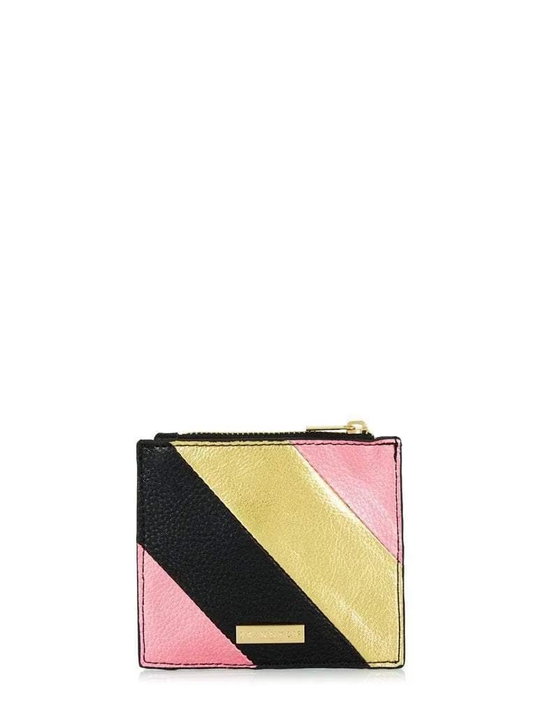 Metallic Stripe Purse