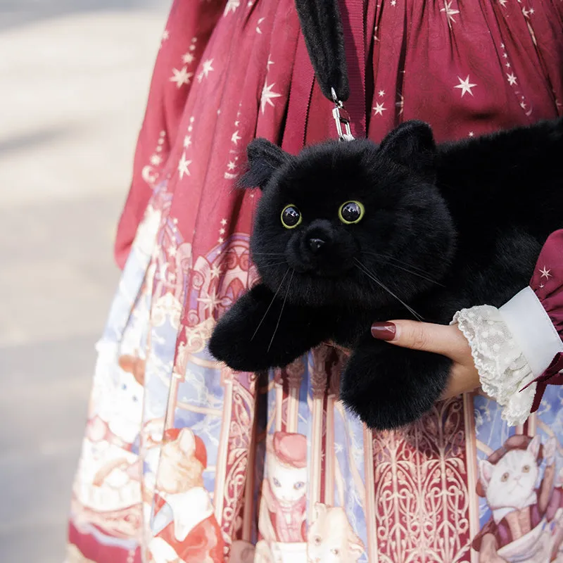 Mini Black Cat Bag